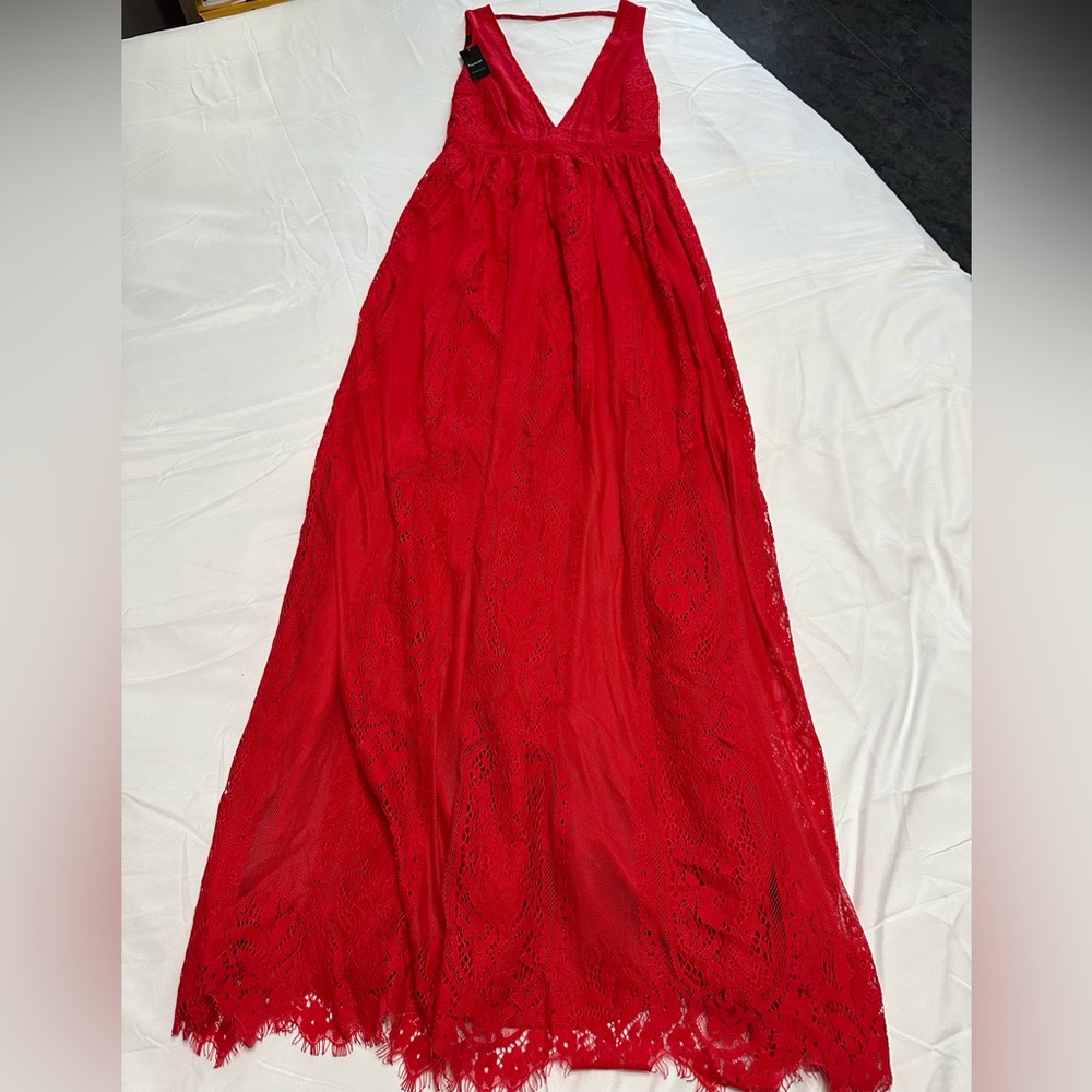 Brand bebe size 4 long dress